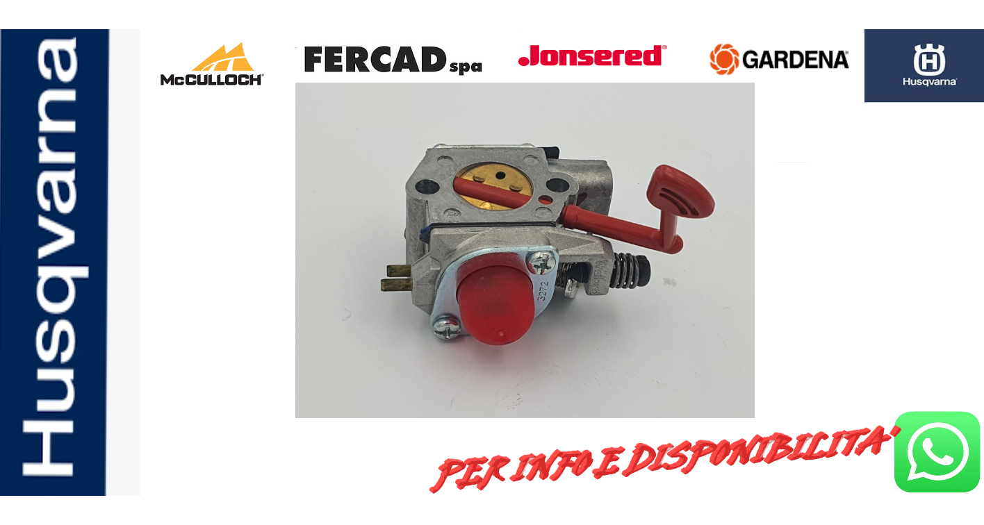 Per Carburatore Per Soffiatore Di Foglie GBV345 C1UW43 - Foto 2