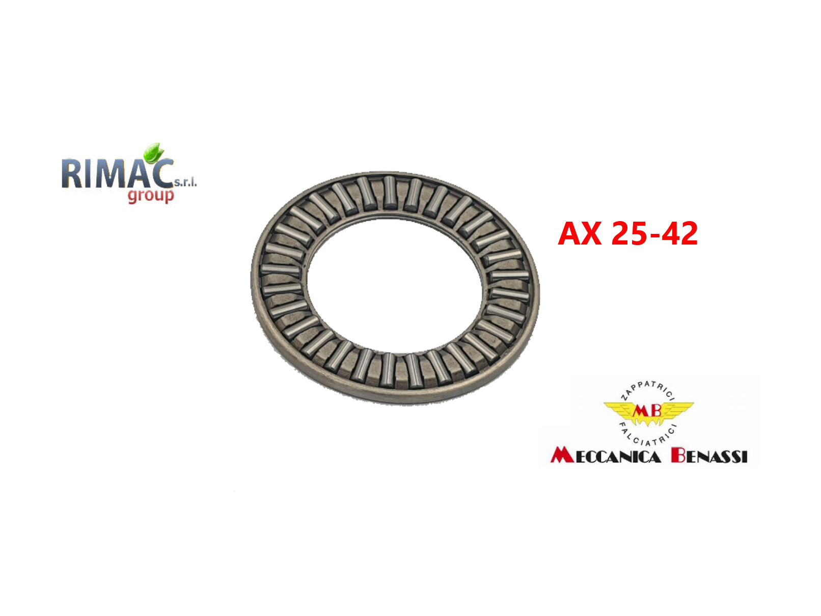 Cuscinetti Reggispinta AXK2542 25x42x2mm Con Rondelle - Acciaio Cromato, Per Trasporto E Macchine - Foto 11
